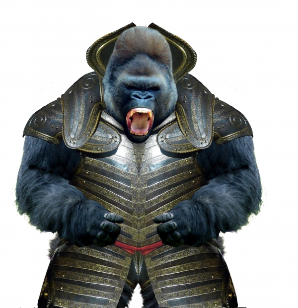 Creation of warhammer gorilla: Step 4
